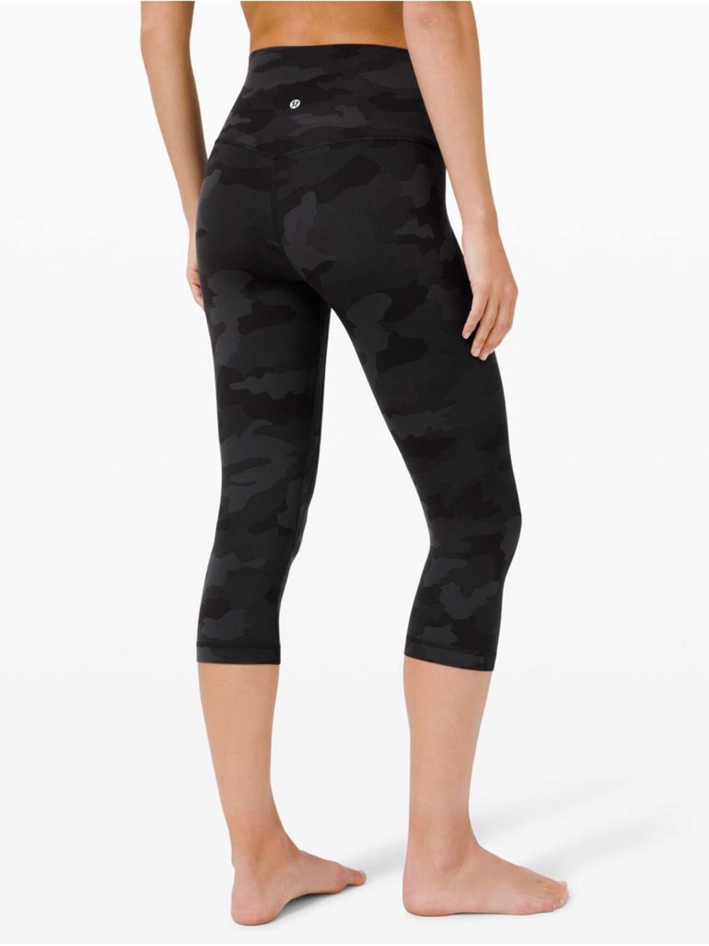 LULULEMON Align High-Rise Crop Camo Dark Multi Size 12